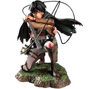 Gigsja Bloody Battle Squatting Anime Figure Statues PVC Action Figures Character Model Collection Decoration Toy Gift 6.3''