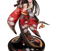 Gigsja Figura Kimono Tokisaki Kurumi Figura dipinta Modello Giocattolo Modello Regalo Adulto Collezione Anime 23 cm (con Base)