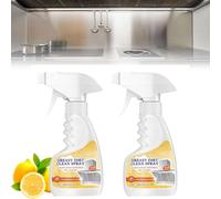 Gihen, detergente per olio pesante, detergente multiuso Gihen, per la pulizia delle macchie di olio da cucina, per piani di lavoro, forni ed elettrodomestici (2)