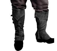 Gihioue Costume da cavaliere da uomo, vintage, regolabile, accessorio per costume di Halloween, per cosplay, spettacoli sul palcoscenico, foto della scuola rinascimentale, Nero , A