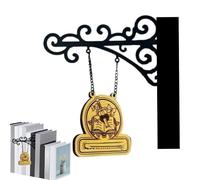 Gihioue Libreria decorativa | Targhe decorative per angoli di lettura, per gli amanti della lettura per la casa e la parete