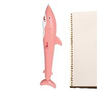 Gihioue Penna a spruzzo ad acqua per scherzi, scrive con penna a sfera ad acqua, a forma di squalo, divertente strumento per la scuola, per tutta la famiglia, le donne, gli uomini e