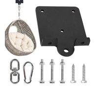 Gihioue Supporto per sacco da boxe, gancio per sacco da boxe, girevole a 360 gradi, supporto da parete a soffitto, gancio per travi in legno, supporto da parete pesante per allenamento boxe muay thai