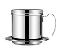 Giilayky Filtro per caffè Vietnamita portatile Pressa per caffè Caffettiera riutilizzabile Phin Infusore Colino Barattolo Caffè Goccia per Infusore Manuale Caffè Caffè