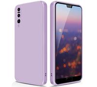 GiiYoon Custodia Compatibile con Huawei P20 Pro, Silicone, Antiurto, Sottile, Viola