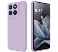 GiiYoon Funda para Motorola Edge 70 5G, Case de Silicona Suave de TPU Carcasa Protector de Goma Fexible Prueba Liviano y a Delgado de Golpes Antirrayas para Teléfono (Violeta)