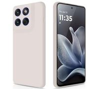 GiiYoon Funda para Motorola Edge 70 5G, Case de Silicona Suave de TPU Carcasa Protector de Goma Fexible Prueba Liviano y a Delgado de Golpes Antirrayas para Teléfono (Blanco)