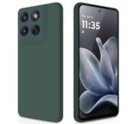 GiiYoon Funda para Motorola Edge 70 5G, Case de Silicona Suave de TPU Carcasa Protector de Goma Fexible Prueba Liviano y a Delgado de Golpes Antirrayas para Teléfono (Verde)