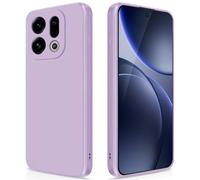 GiiYoon Funda para Oppo Find X9 5G, Case de Silicona Suave de TPU Carcasa Protector de Goma Fexible Prueba Liviano y a Delgado de Golpes Antirrayas para Teléfono (Violeta)