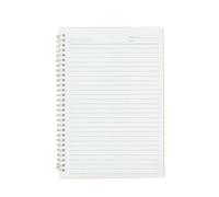 GIJMZY Taccuino Quaderno a spirale A4 B5 A5 A6 da 80 fogli, quaderno a spirale, diario, quaderno a righe, quaderno for schizzi, materiale scolastico, cancelleria(B5 Liner)