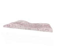 GIJMZY Topper Letto Materasso for massaggi e coprimaterasso in memory foam Wave, materasso da salone, spa, letto curvo for bellezza(Ice-Pink Mattress)