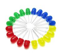 Gikfun 10 mm LED diodi luce diffusa F10 rotonda LED per Arduino (confezione da pezzi) AE1258