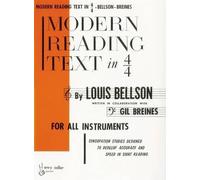 Gil Breines Louis Bellson Modern Reading Text In 4/4 (Tascabile)