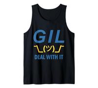 Gil Deal with It - Divertente Sarcastico Python Programmer Design Canotta