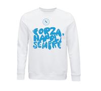GIL S.R.L. Official Product SSC Napoli - Crewneck Forza Napoli Sempre
