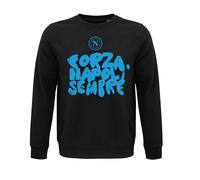 GIL S.R.L. Official Product SSC Napoli - Crewneck Forza Napoli Sempre