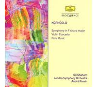 Erich Wolfgang Ko Korngold: Symphony in F Sharp Major/Violin Concerto/Film (CD)