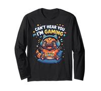 Gila Monster Reptiles, Gaming Can't Hear You I'm Gaming Maglia a Manica