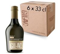 GILAC LUCE HELLES BOCK Birra artigianale Chiara Ambrata 6 Bottiglie da 33 irra Speciale Italiana Non Filtrata e Non Pastorizzata, Birre artigianali confezioni regalo - Alcol 6.5% Vol