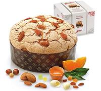 GILBER, Panettone Classico Piemontese, Basso con Uvetta e Canditi e Glassa, 1kg, ricetta Tradizionale, Made in Italy, Confezione Regalo Astuccio in Cartone, panettoni artigianali Torino