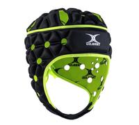 Gilbert, Casco Unisex-Adulto, nero/verde, XL