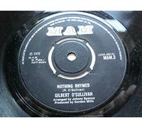 Gilbert O'Sullivan Nothing Rhymed/Everybody Knows 7" 1970 Mam MAM3