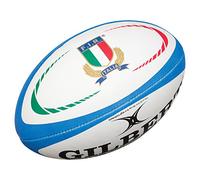 Gilbert, Palla da Rugby dell’Italia, Unisex, Replica, Multicolore, Taglia 5