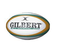 Gilbert Pallone da rugby misura 1, prodotto con licenza ufficiale Australia, materiale di alta qualità e loghi Australia, fornito sgonfio