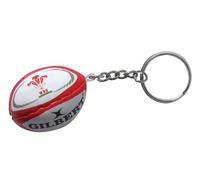Gilbert Portachiavi unisex adulto palla da rugby Galles - multicolore, taglia unica
