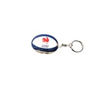 Gilbert Porte CLE France Rugby - Portachiavi con squadra di Francia di Rugby, in schiuma, dimensioni: circa 11 cm