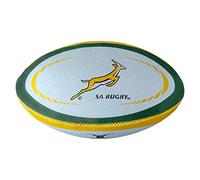 Pallone da rugby mini replica Gilbert Afrique du Sud (taille 1) Blanc Dimensione 1