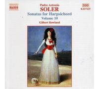 Gilbert Rowland Sonatas for Harpsichord Volume 10 (Rowland) (CD) Album