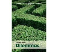 Gilbert Ryle Dilemmas (Tascabile) Cambridge Philosophy Classics
