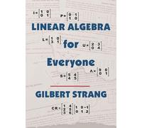 Gilbert Strang Linear Algebra for Everyone (Copertina rigida)