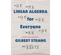 Gilbert Strang Linear Algebra for Everyone (Copertina rigida)