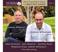 Peter Dickinson One Hundred Years of British Song - Volume 3 (CD) Album