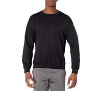 GILDAN 50/50 Adult Crewneck Sweat Felpa, Nero, XXX-Large Uomo