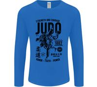 Gildan 64400 Maglia Uomo Maniche Lunghe Judo MMA Cotone S-2XL