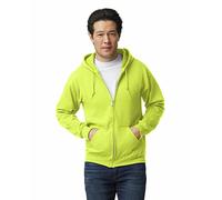 GILDAN - Camicia da Uomo Verde di Sicurezza. XL