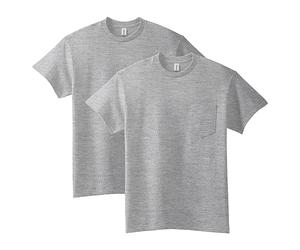 Gildan Camicia Uomo, Grigio Sportivo, M