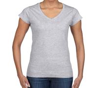 Gildan Donna Softstyle Scollo V T-Shirt
