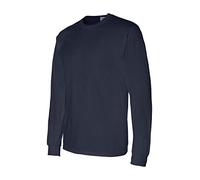 Gildan DryBlend Long Sleeve T-Shirt, Style G8400, 2-Pack Camicia, Marina Militare, L (Pacco da 2) Uomo
