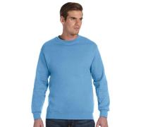 Gildan Felpa a girocollo da uomo in resistente misto Blu Carolina XXL