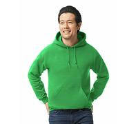 Gildan Fleece Hoodie Sweatshirt, Style G18500, Multipack Felpa con Cappuccio, Verde Irlandese, XXL Uomo