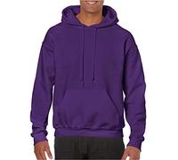 Gildan - felpa con cappuccio Heavy Blend, da uomo Violet - Violet S