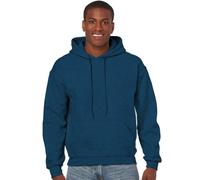 Gildan, felpa con cappuccio unisex da adulto; tessuto resistente Sapphire Small