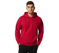 Gildan - Felpa con Cappuccio - Uomo (L) (Rosso)