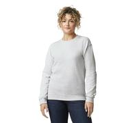 Gildan Felpa Girocollo In Pile, Modello G18000, Felpa Uomo, Grigio (Ash), XL