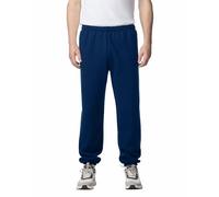 Gildan Fleece Elastic Bottom Sweatpants, Style G18200 Pantaloni da Tuta, Blu Navy, M Uomo