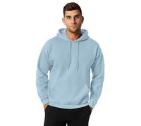 Gildan G185 - Felpa pesante con cappuccio, da adulto, in materiale misto - Blu - L